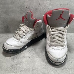 Nike Air Jordan 5 Retro Fire Red (440890-102) Toddler Td Baby‎ Boy Size 12.5C